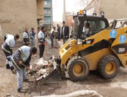 Palandöken'de bahar temizliği başladı