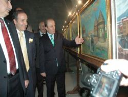 Türkmen ressamlar Erzurum'u anlattı