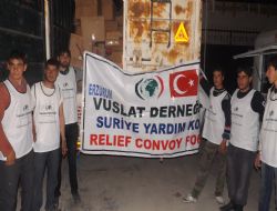 Suriye'ye ‘Vuslat' yardımı