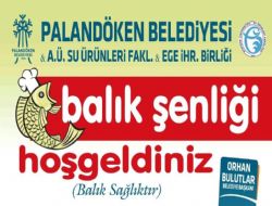Palandöken'de balık şenliği 