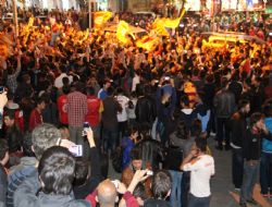 Erzurum'da Galatasaray coşkusu 