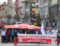 Erzurum'da “Gençlik Yürüyüşü”