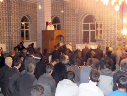 Pasinler'de Regaip coşkusu yaşandı