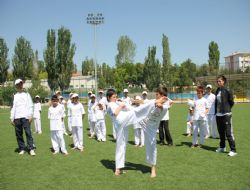 Oltu'da Taekwondo şöleni