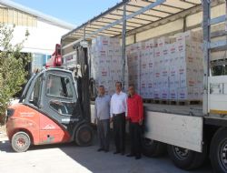 Erzurum'dan Suriye'ye Yardım Tırı