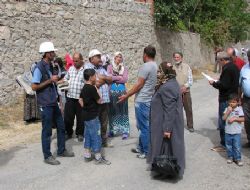 Çaybaşı'nda afet bölgesi tepkisi