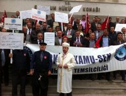 Kamu Sen'den andımız eylemi
