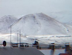 Kars karla uyandı