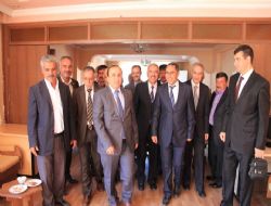 Bayramlaşma gündeminde ‘doğalgaz' vardı