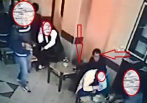 Telefon hırsızı kameraya yakalandı