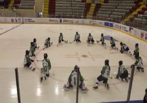 Buz Hokeyi'nde Narmanspor farkı