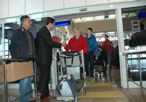 Yılbaşı için Palandöken'e geldiler