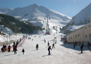 Palandöken'e yılbaşı akını