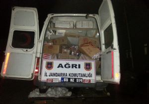 Ambulanstan 43 bin paket sigara çıktı
