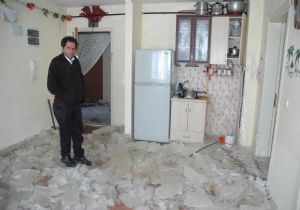 Buz evde çile devam ediyor