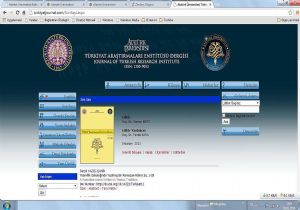 Türkiyat Araştırmaları Enstitüsü Dergisi  WEB sayfası yenilendi