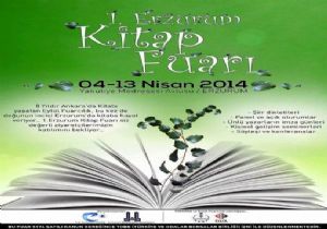 Erzurum Kitap Fuarı 4 Nisan'da