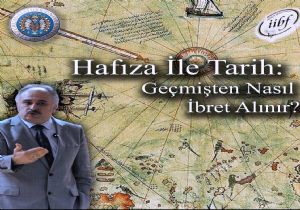Fazlıoğlu ‘Hafıza ile Tarih'i anlatacak