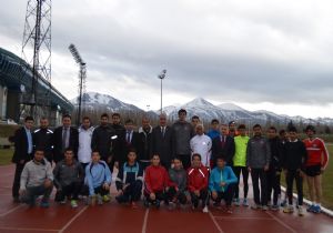 Atletizm Milli Takımı Erzurum'da 
