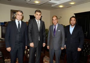 Baro Karabörk'ü ağırladı