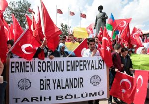 Ermeni zulmü lanetlendi…