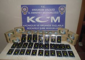 KOM'dan kaçak cep telefonu operasyonu