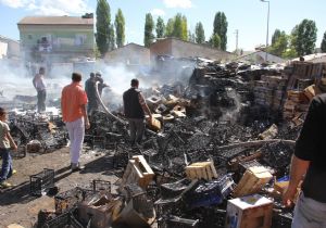 Çağlayan'da kasa yangını