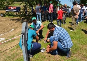 Avcılar hünerlerini yarıştırdı