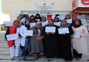 Ehram dokumayı öğrenip, sertifika aldılar