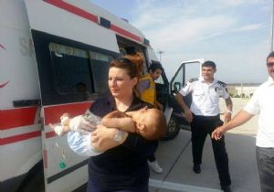 Ambulans helikopter Zahir Bebek için havalandı