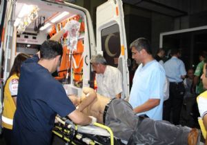 Olur'da çay bahçesi baskını: 1'i polis 6 yaralı