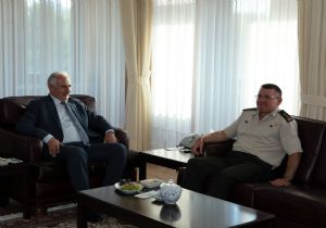 Koçak, Tümgeneral Lapanta'yı ağırladı