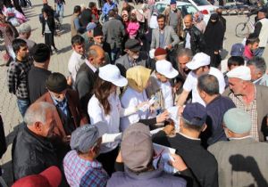 ‘Kadına karşı şiddete hayır' 
