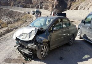 Ağrı yolunda kaza: 1 yaralı