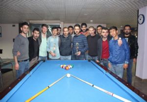 İl bilardocuları Oltu'da buluştu