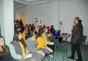 Kacıroğlu, öğrencilere organ bağışını anlattı