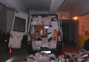 71 bin paket kaçak sigara ele geçirildi