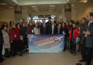 Erzurum'dan 200 öğretmen Avrupa'ya uğurlandı