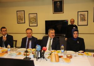 Erzurum Bakan Eroğlu'nu ağırladı