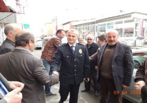 Pasinler'de Polis-Esnaf buluşması
