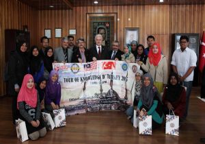 ATAÜNİ Malezyalı öğrencileri ağırladı