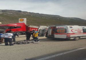 Pasinler'de trafik kazası: 1 ölü