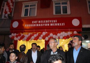 Çat Belediyesi Koordinasyon Merkezi açıldı