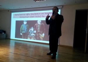 Üsteğmen Kara Fatma konferansla anıldı