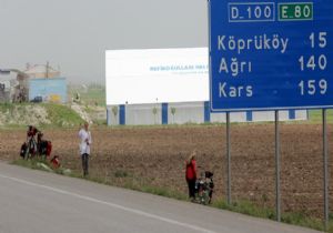 Alman bisikletçiler Pasinler'e ulaştı