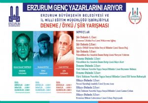 Erzurum Genç Yazarlar'ını buldu 