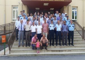Derebucaklılar Kaymakam Ay'ı uğurladı