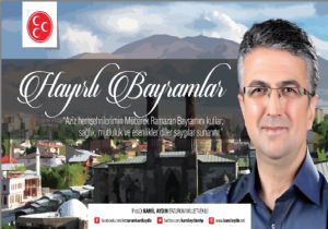 Aydın: ‘Duamız milli birliğimizin güçlenmesidir'