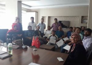 PTSO kursiyerleri sertifikalarını aldı