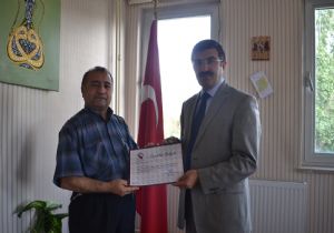 Sivil Savunma başarısı ödüllendirildi